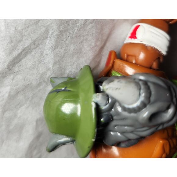 TNMT 4" Vintage Slash 1990 5" Doughboy Rocksteady 1992 Action Figures Pre-owned - Picture 11 of 11